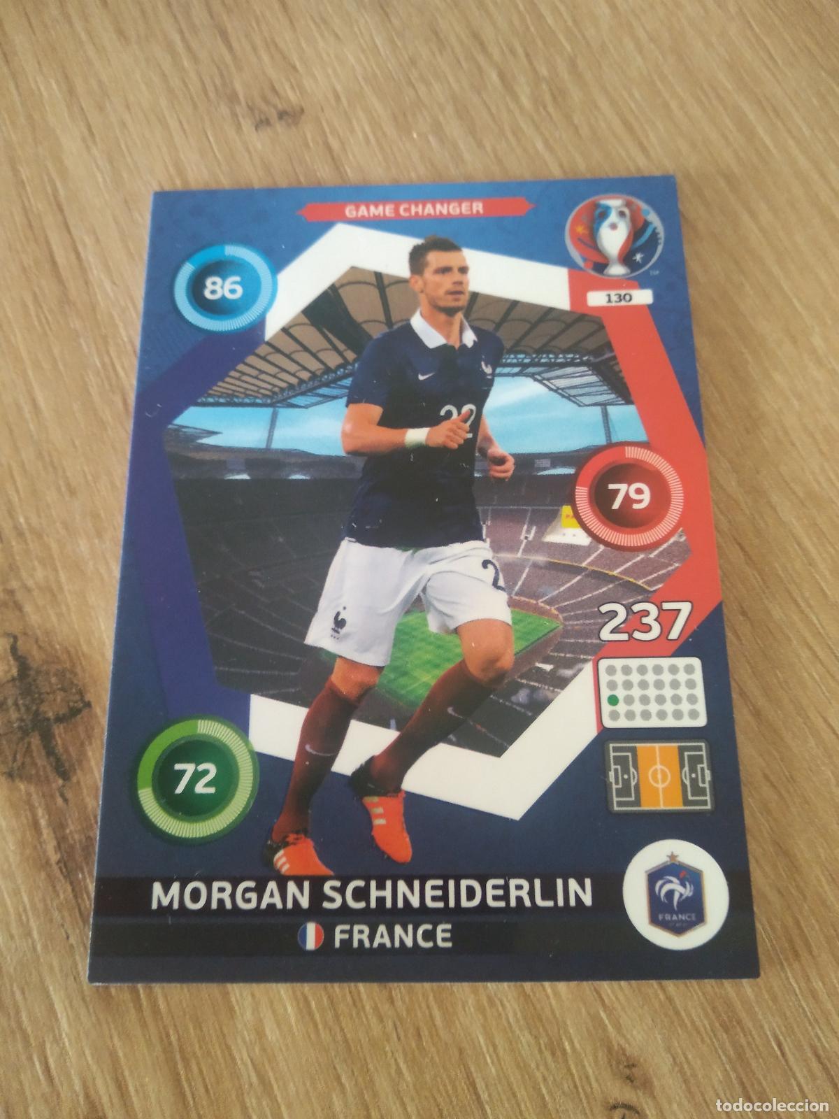 Cromos de F&uacute;tbol: 130 MORGAN SCHNEIDERLIN FRANCIA CROMO FUTBOL PANINI EURO 2016 EUROCOPA ADRENALYN