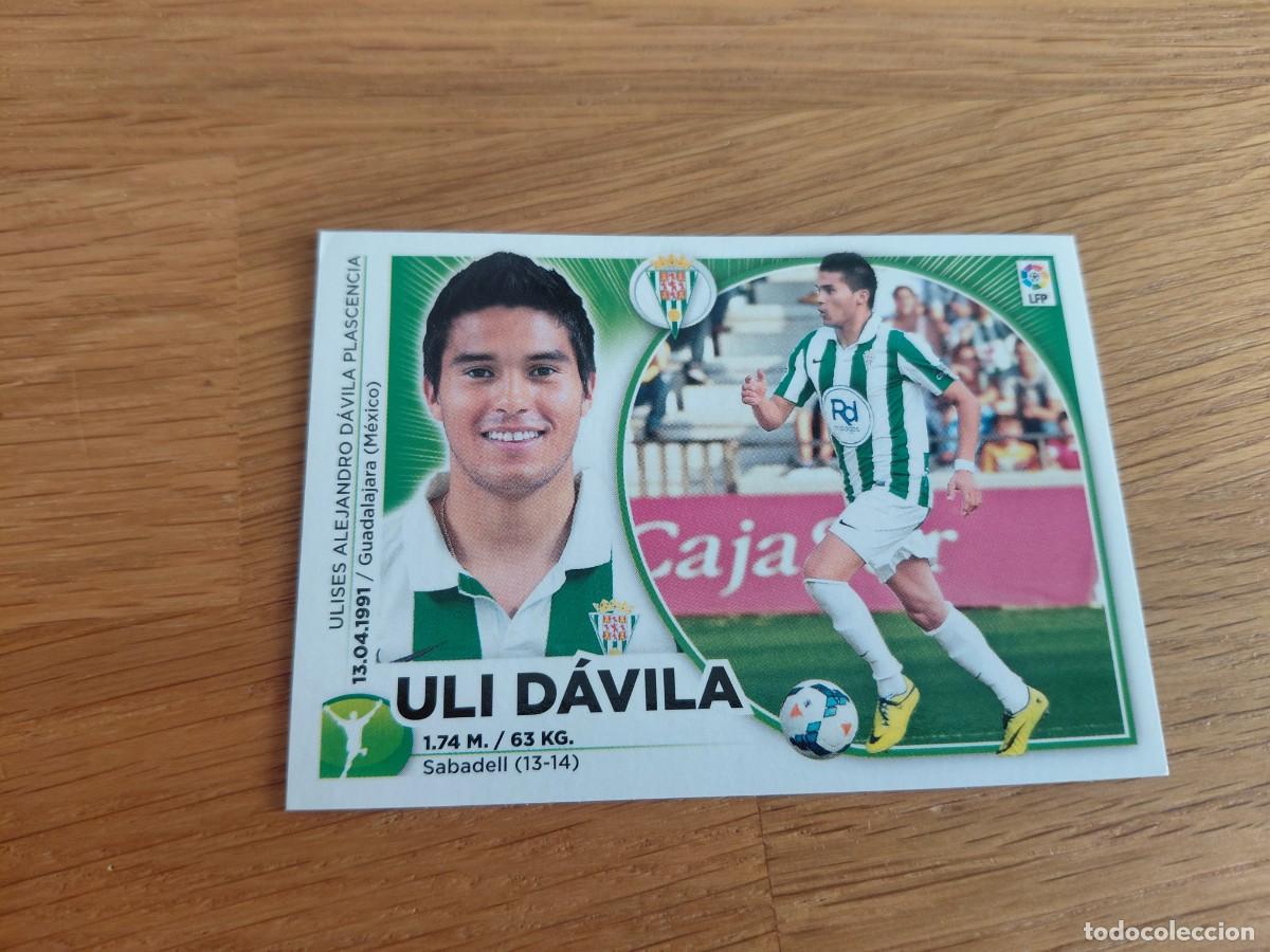 Cromos de F&uacute;tbol: Uli D&aacute;vila -- n&ordm; 16 -- C&oacute;rdoba -- 14/15 -- Este -- Nunca pegado
