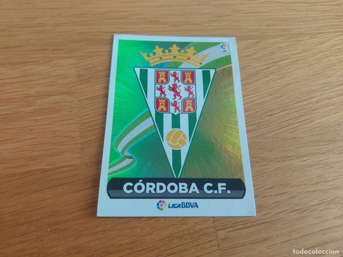 Cromos de F&uacute;tbol: Escudo -- n&ordm; 23 -- C&oacute;rdoba -- 14/15 -- Este -- Nunca pegado