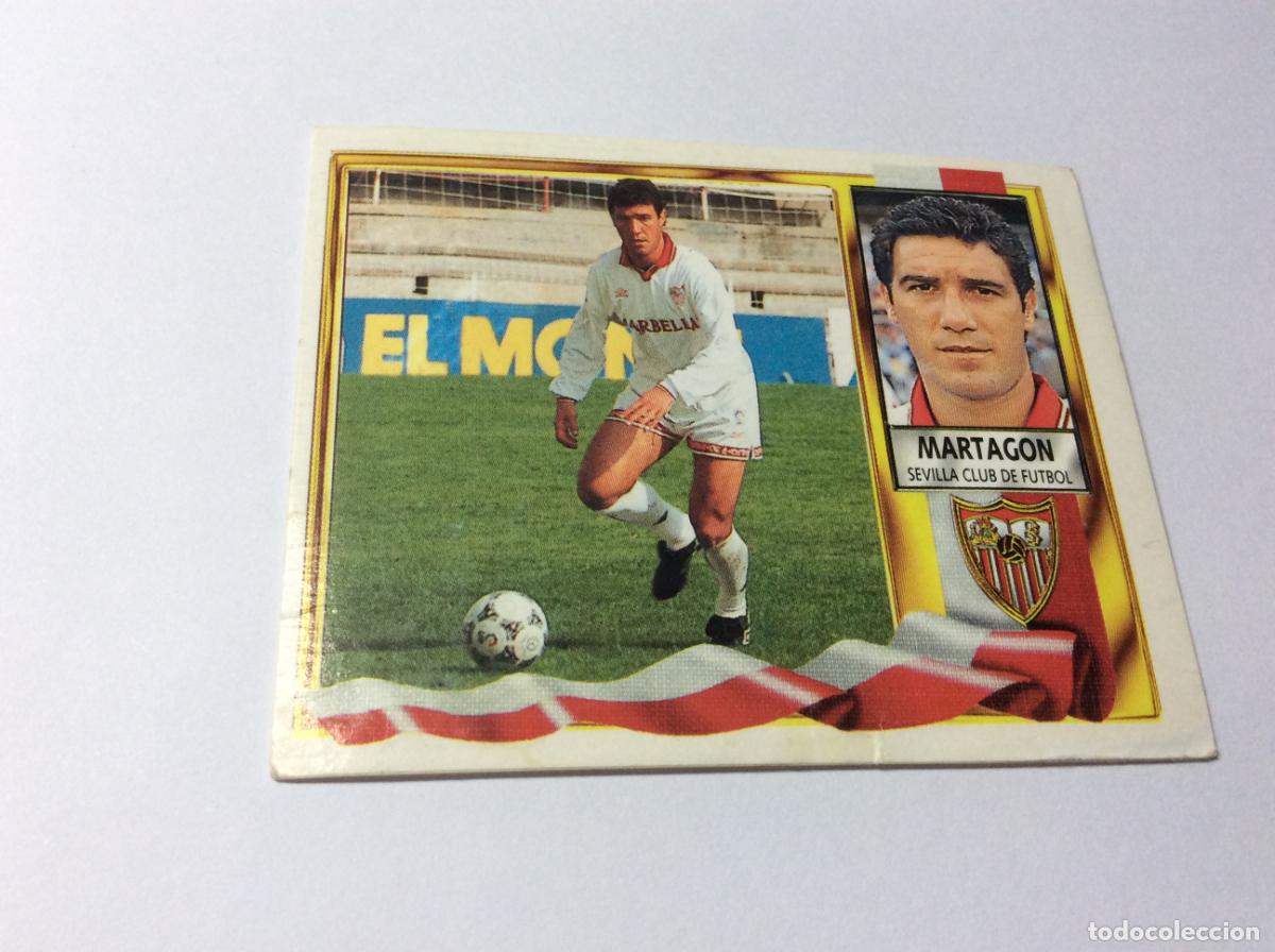 Cromos de F&uacute;tbol: Martag&oacute;n Sevilla CF Este 95 96 1995 1996