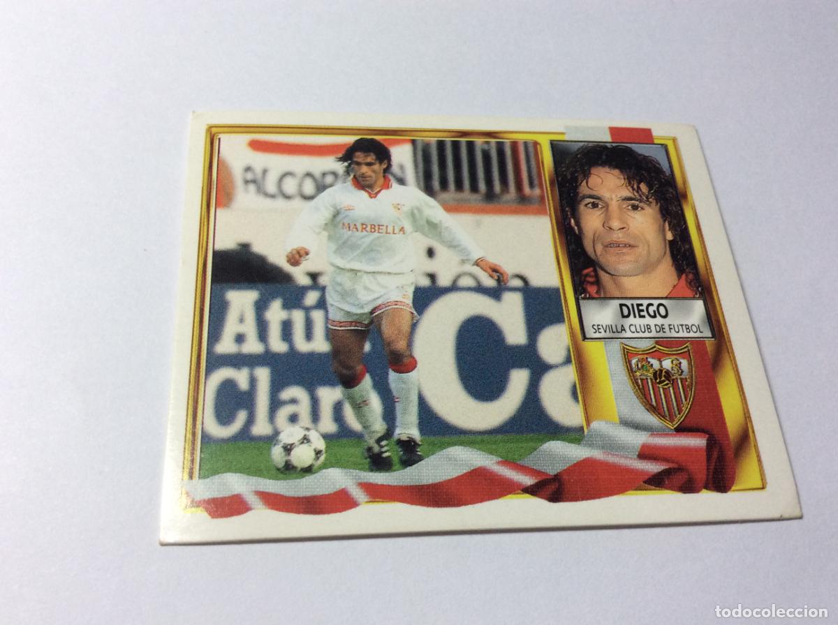 Cromos de F&uacute;tbol: Diego Sevilla CF Este 95 96 1995 1996
