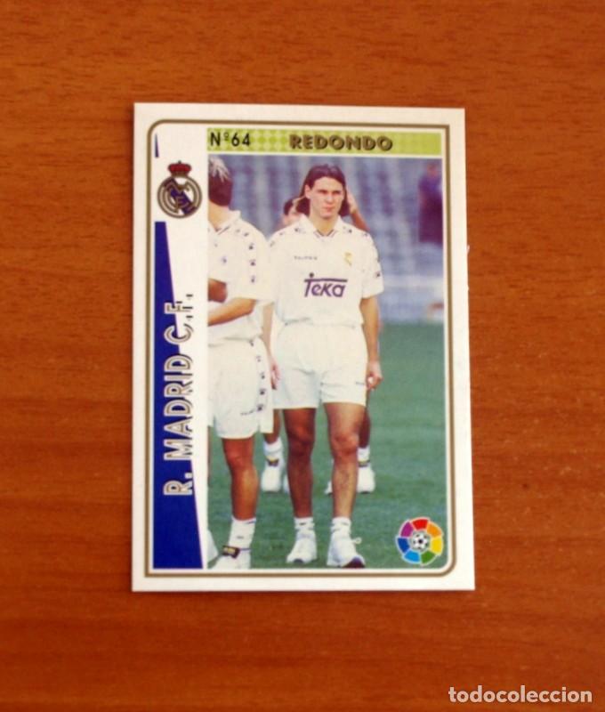 Cromos de F&uacute;tbol: Real Madrid -N&ordm; 64 Redondo -Mundicromo Las Fichas de la Liga 1994-1995-94-95
