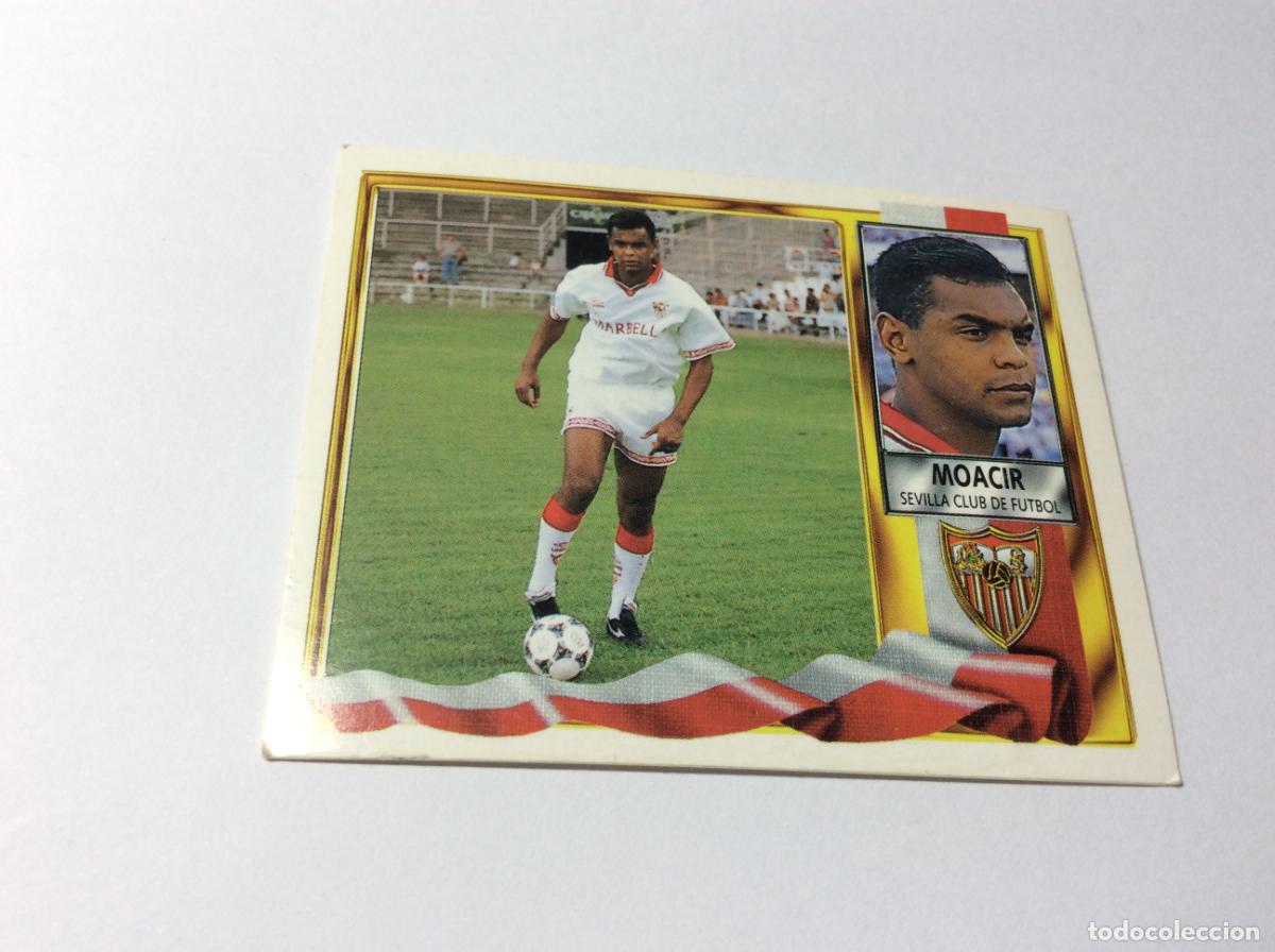 Cromos de F&uacute;tbol: Moacir Sevilla CF Este 95 96 1995 1996