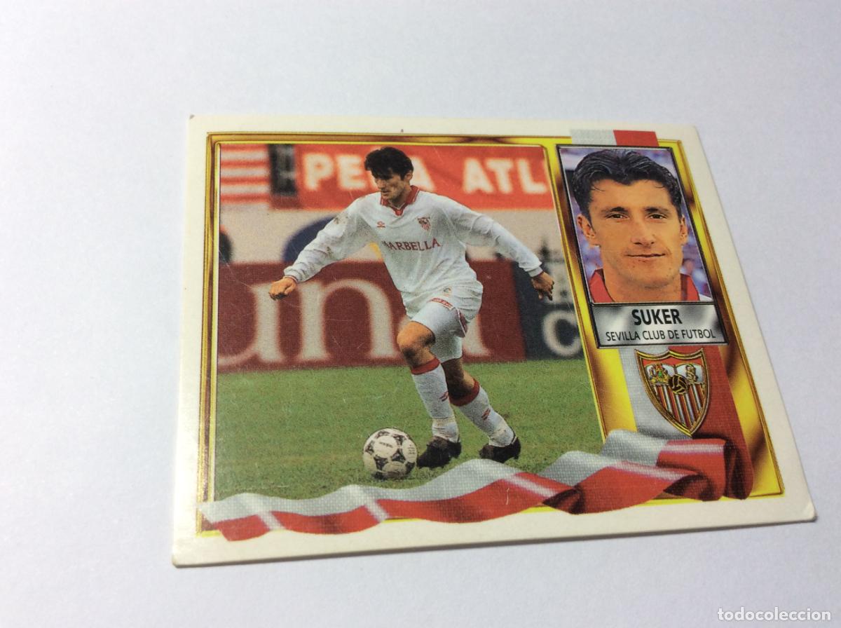 Fu&szlig;ball-Sticker: Suker Sevilla CF Este 95 96 1995 1996