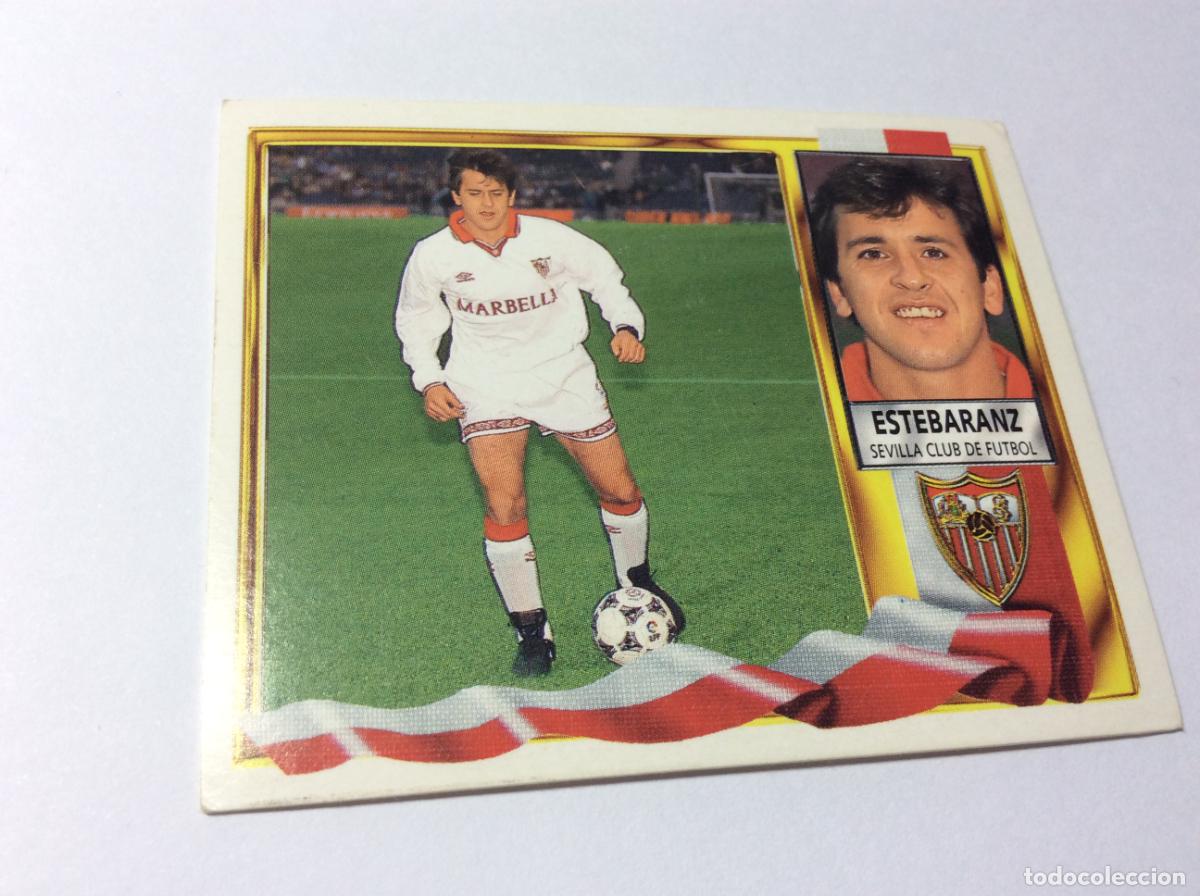 Fu&szlig;ball-Sticker: Quique Estebaranz Sevilla CF Este 95 96 1995 1996
