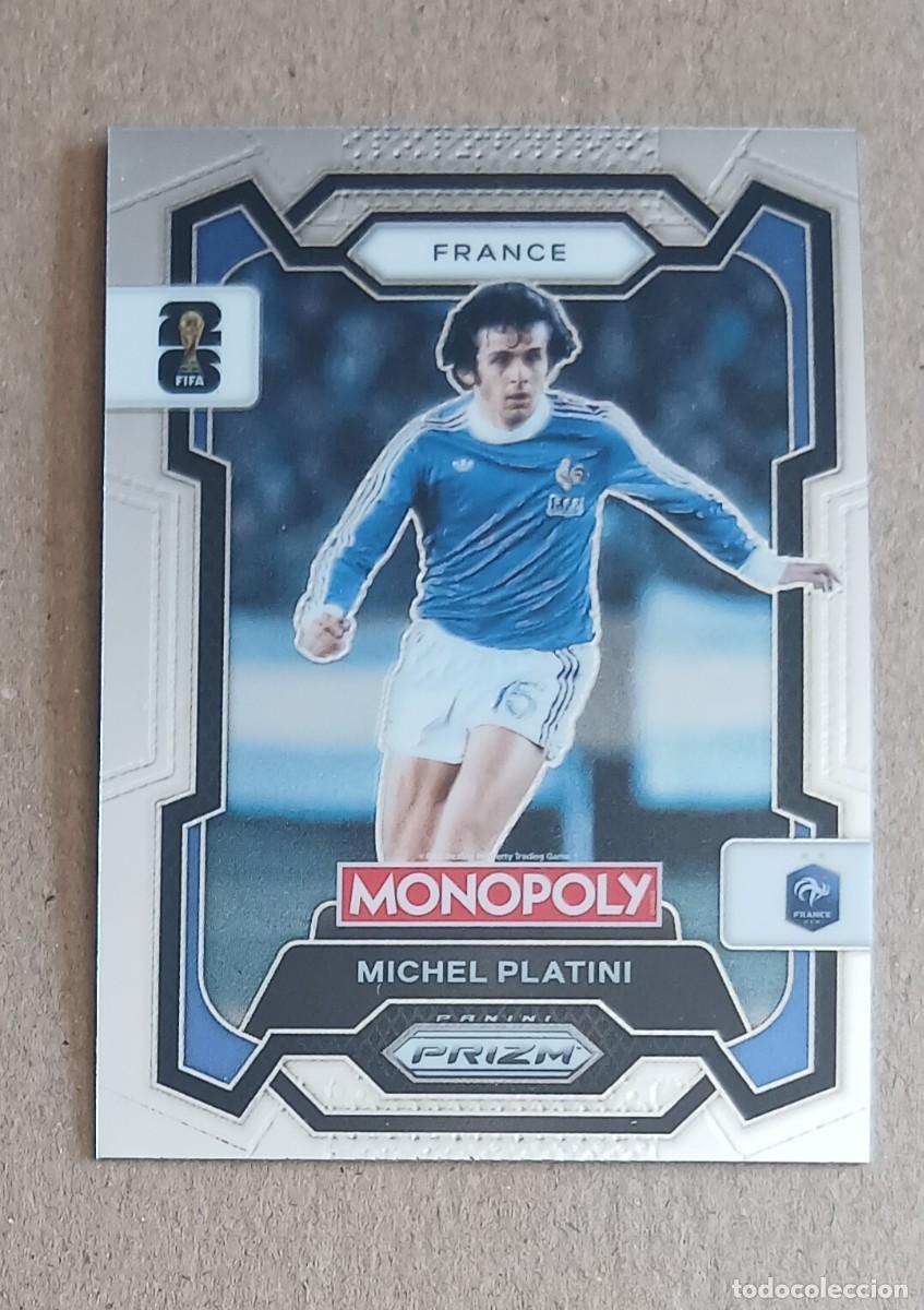 Cromos de f&uacute;tbol: CROMO n&ordm; 13 MICHEL PLATINI FRANCIA MONOPOLY PRIZM FIFA WORLD CUP 2026. Nuevo.
