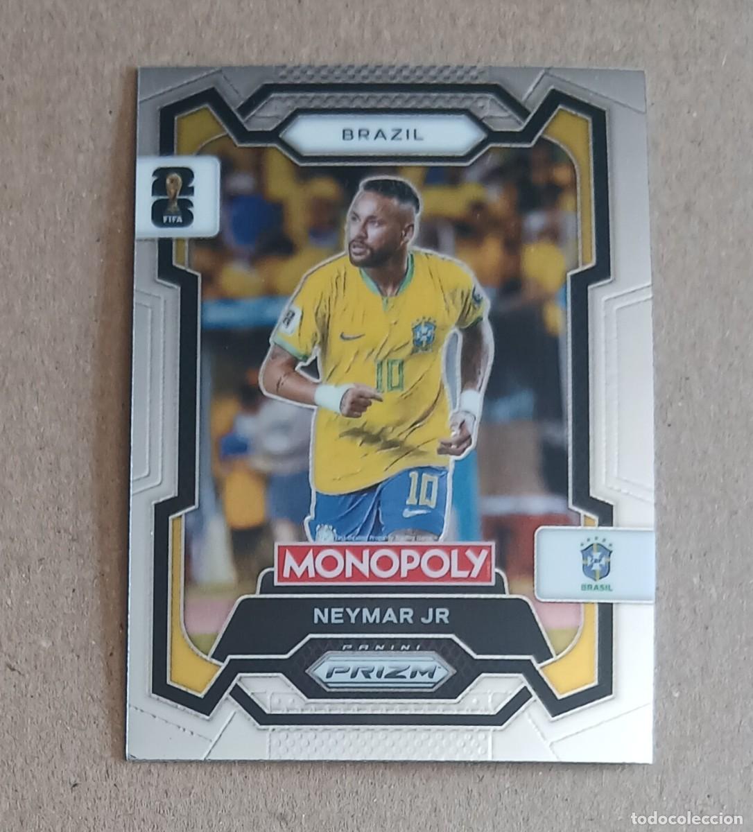 Cartes &agrave; collectionner de Football: CROMO n&ordm; 15 NEYMAR JR. BRASIL MONOPOLY PRIZM FIFA WORLD CUP 2026. Nuevo.