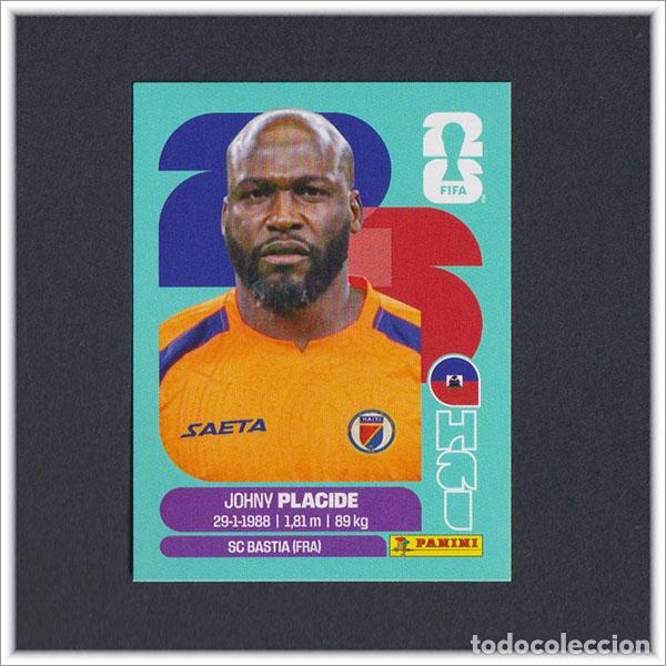 Cartes &agrave; collectionner de Football: FIFA WORLD CUP 2026 26 MUNDIAL PANINI PLACIDE HAI 2 HAIT&Iacute; COLECCI&Oacute;N LIGA ALBUM STICKER