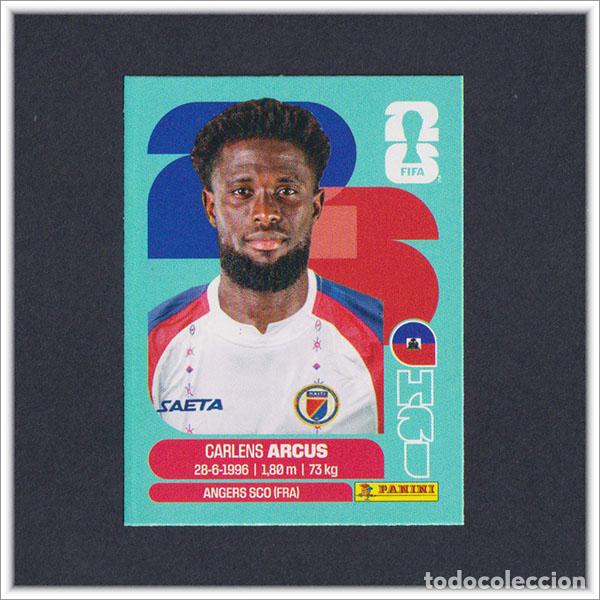 Cartes &agrave; collectionner de Football: FIFA WORLD CUP 2026 26 MUNDIAL PANINI ARCUS HAI 3 HAIT&Iacute; COLECCI&Oacute;N LIGA ALBUM STICKER