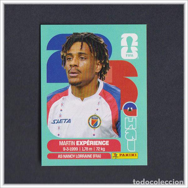 Cartes &agrave; collectionner de Football: FIFA WORLD CUP 2026 26 MUNDIAL PANINI EXPERIENCE HAI 4 HAIT&Iacute; COLECCI&Oacute;N LIGA ALBUM STICKER