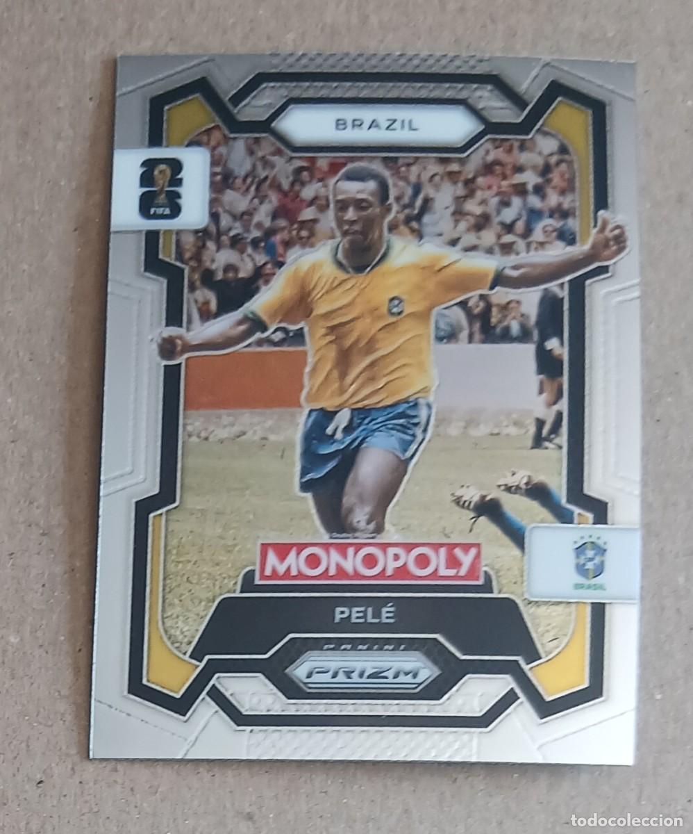 Cartes &agrave; collectionner de Football: CROMO n&ordm; 16 PEL&Eacute; BRASIL MONOPOLY PRIZM FIFA WORLD CUP 2026. Nuevo.