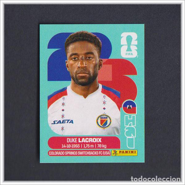 Cartes &agrave; collectionner de Football: FIFA WORLD CUP 2026 26 MUNDIAL PANINI LACROIX HAI 7 HAIT&Iacute; COLECCI&Oacute;N LIGA ALBUM STICKER