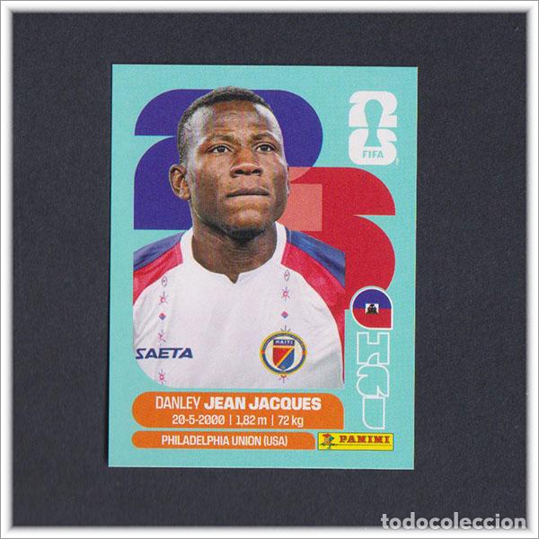 Cartes &agrave; collectionner de Football: FIFA WORLD CUP 2026 26 MUNDIAL PANINI JEAN JACQUES HAI 11 HAIT&Iacute; COLECCI&Oacute;N LIGA ALBUM STICKER