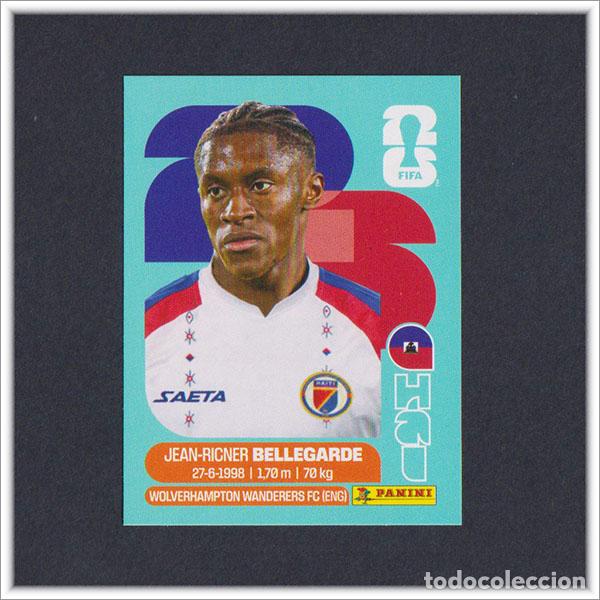 Cartes &agrave; collectionner de Football: FIFA WORLD CUP 2026 26 MUNDIAL PANINI BELLEGARDE HAI 12 HAIT&Iacute; COLECCI&Oacute;N LIGA ALBUM STICKER