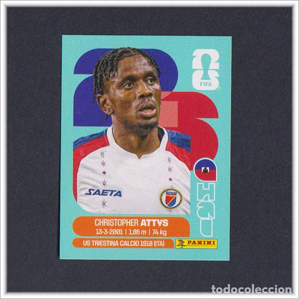 Cromos de F&uacute;tbol: FIFA WORLD CUP 2026 26 MUNDIAL PANINI ATTYS HAI 14 HAIT&Iacute; COLECCI&Oacute;N LIGA ALBUM STICKER
