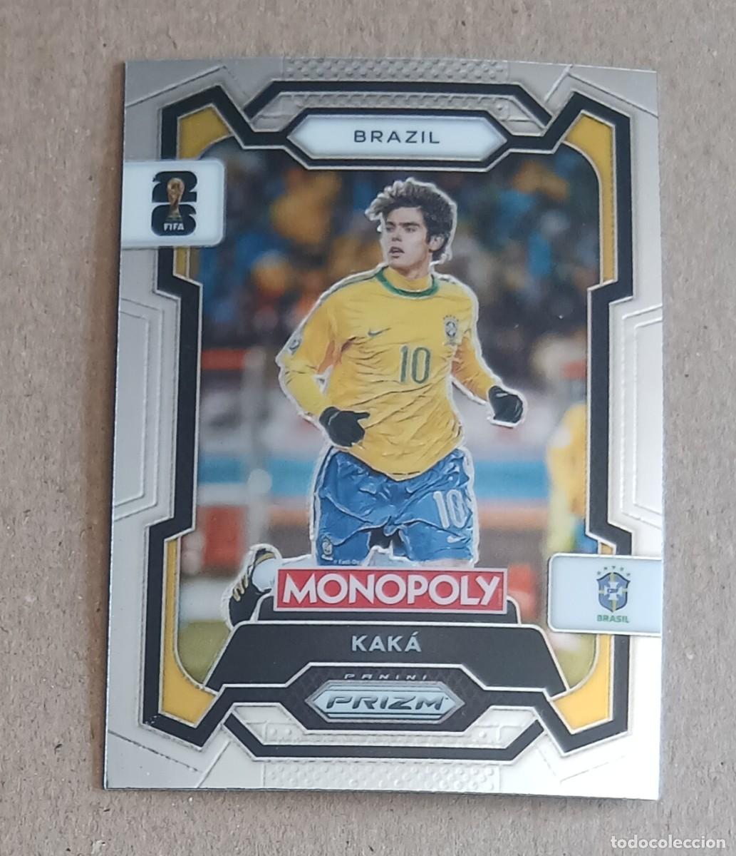 Cromos de F&uacute;tbol: CROMO n&ordm; 19 KAK&Aacute; BRASIL MONOPOLY PRIZM FIFA WORLD CUP 2026. Nuevo.