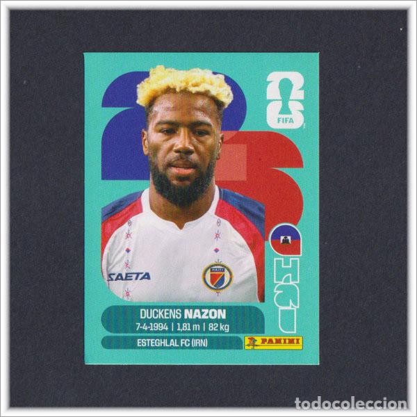 Cromos de F&uacute;tbol: FIFA WORLD CUP 2026 26 MUNDIAL PANINI NAZON HAI 18 HAIT&Iacute; COLECCI&Oacute;N LIGA ALBUM STICKER