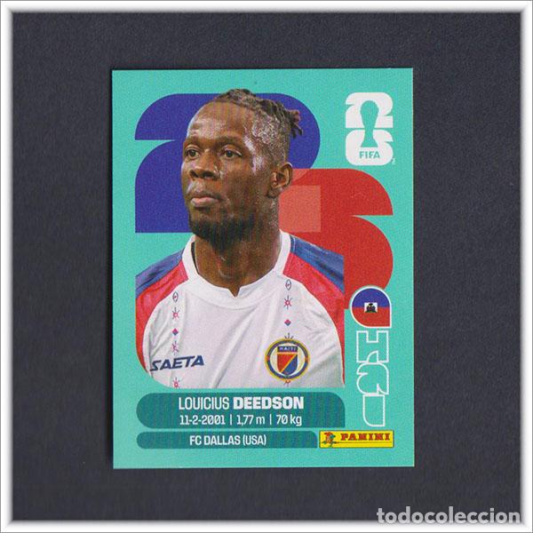 Cromos de F&uacute;tbol: FIFA WORLD CUP 2026 26 MUNDIAL PANINI DEEDSON HAI 19 HAIT&Iacute; COLECCI&Oacute;N LIGA ALBUM STICKER