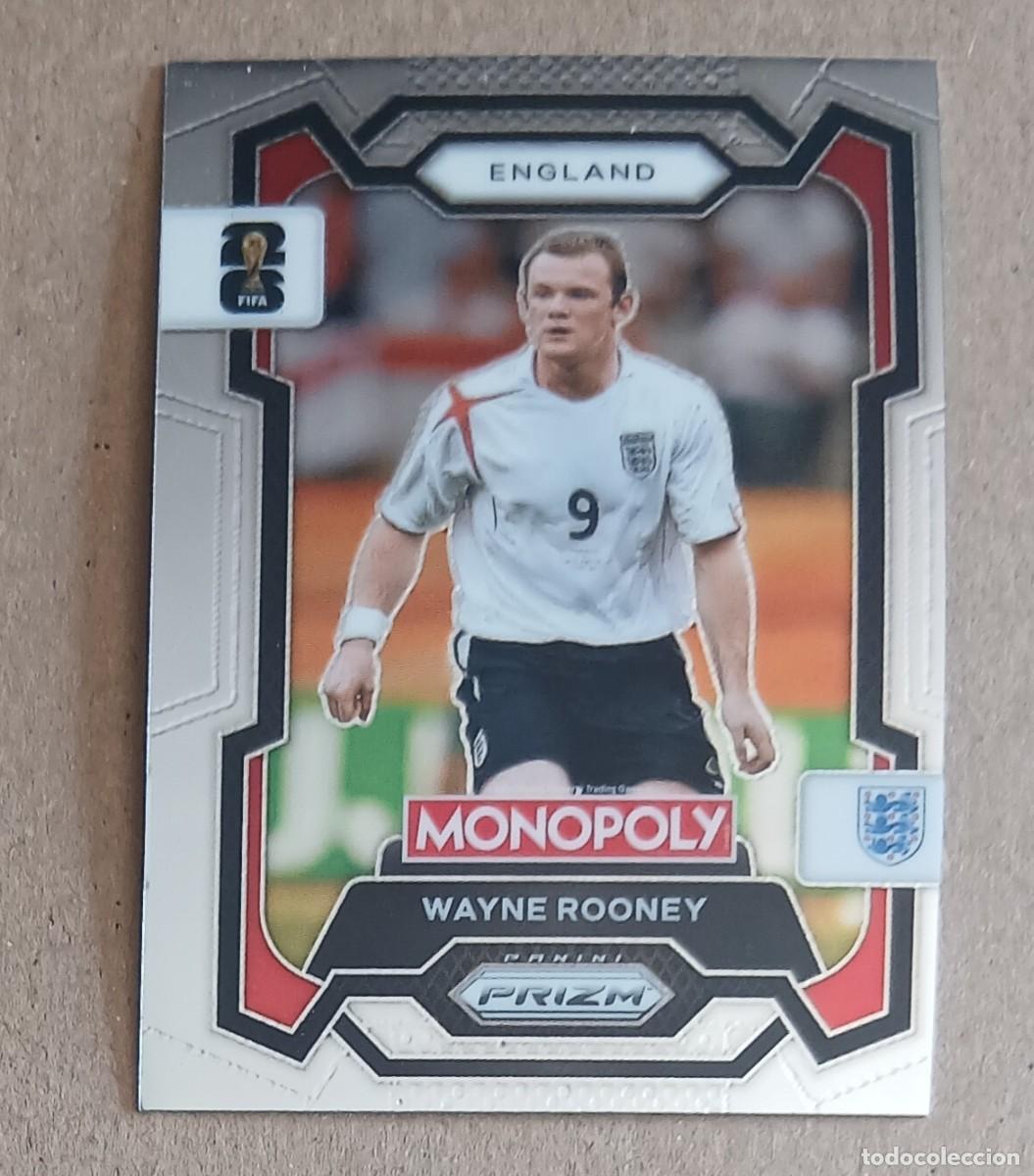 Cromos de F&uacute;tbol: CROMO n&ordm; 27 WAYNE ROONEY INGLATERRA MONOPOLY PRIZM FIFA WORLD CUP 2026. Nuevo.