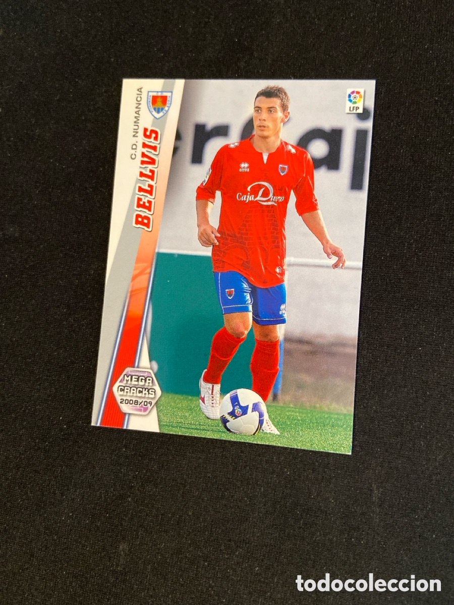 Cromos de Futebol: BELLVIS 204 BIS (NUMANCIA) PANINI MEGACRACKS 2008-2009 08 09 CROMO CARTA M-5