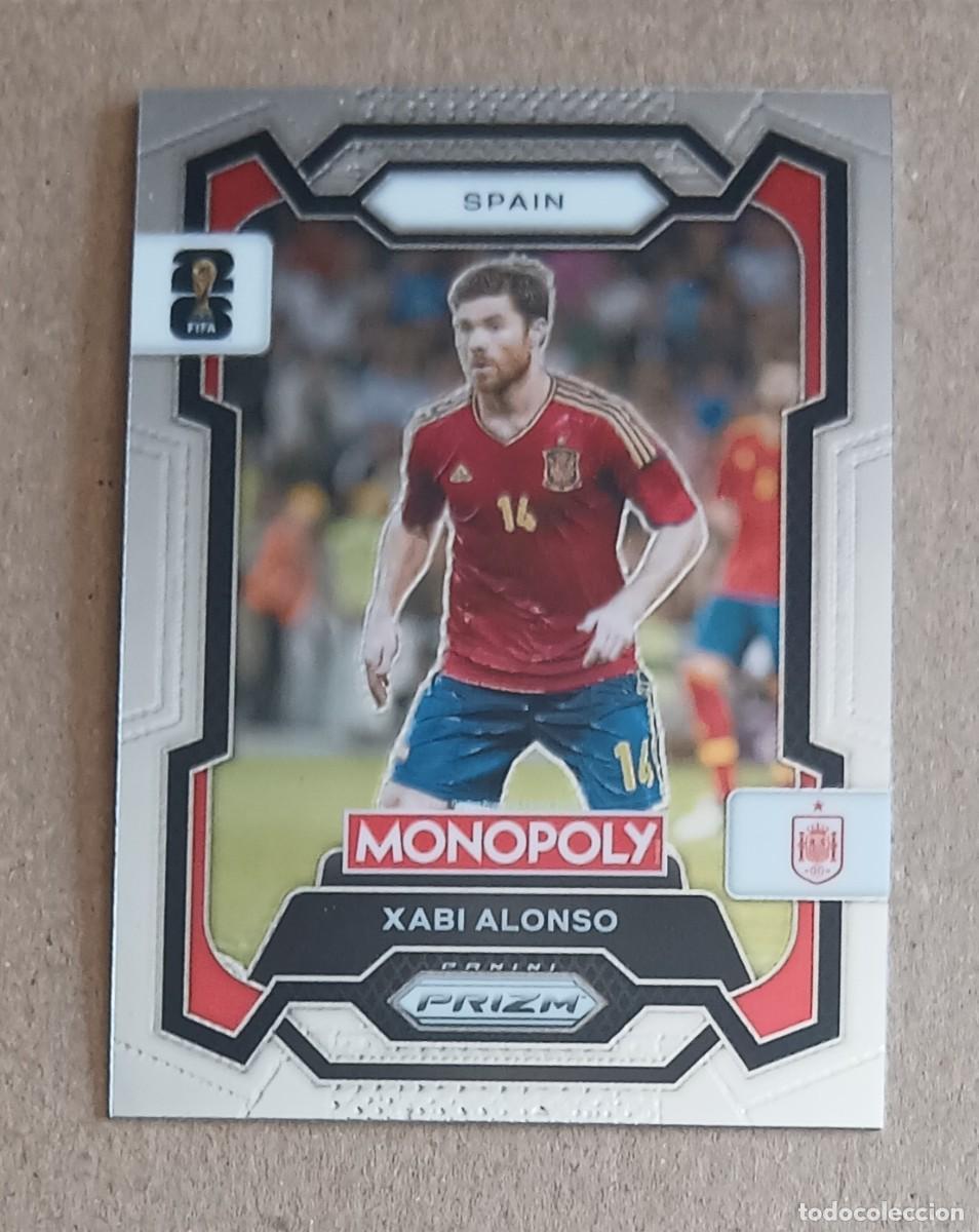Fu&szlig;ball-Sticker: CROMO n&ordm; 40 XABI ALONSO ESPA&Ntilde;A MONOPOLY PRIZM FIFA WORLD CUP 2026. Nuevo.