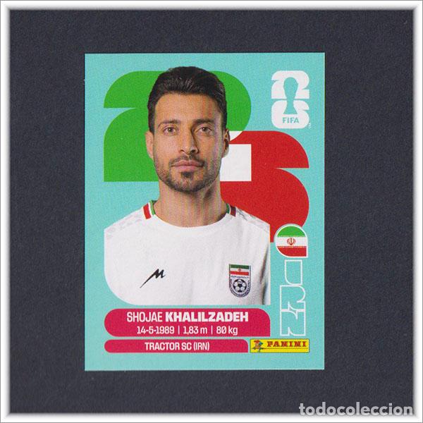 Cromos de Futebol: FIFA WORLD CUP 2026 26 MUNDIAL PANINI KHALILZADEH IRN 6 IRAN COLECCI&Oacute;N LIGA ALBUM STICKER