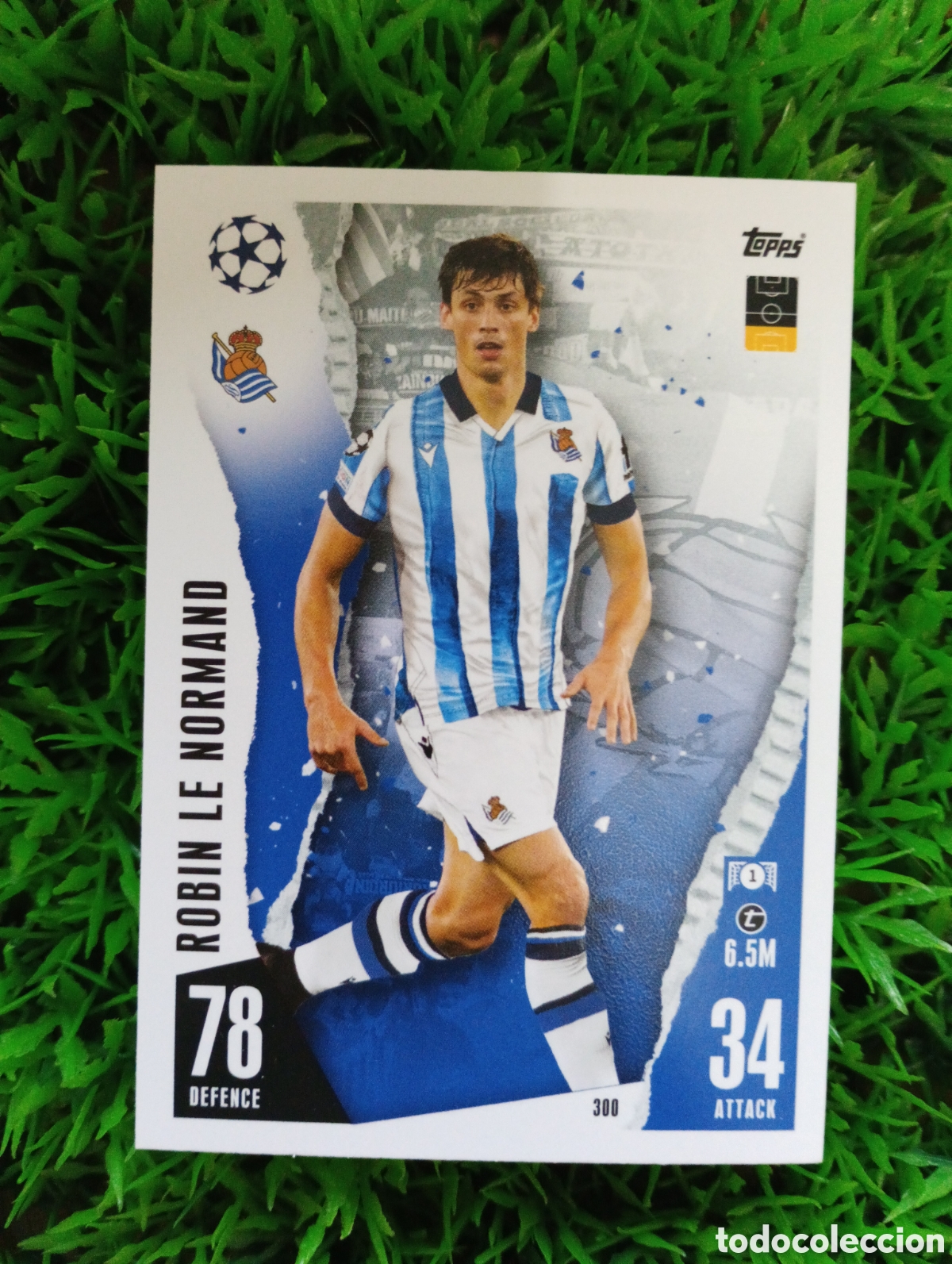 Cromos de Futebol: Le Normand Real Sociedad Match Attax 23-24 # 300