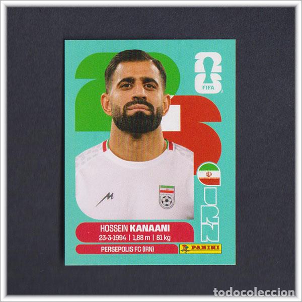 Cromos de Futebol: FIFA WORLD CUP 2026 26 MUNDIAL PANINI KANAANI IRN 8 IRAN COLECCI&Oacute;N LIGA ALBUM STICKER