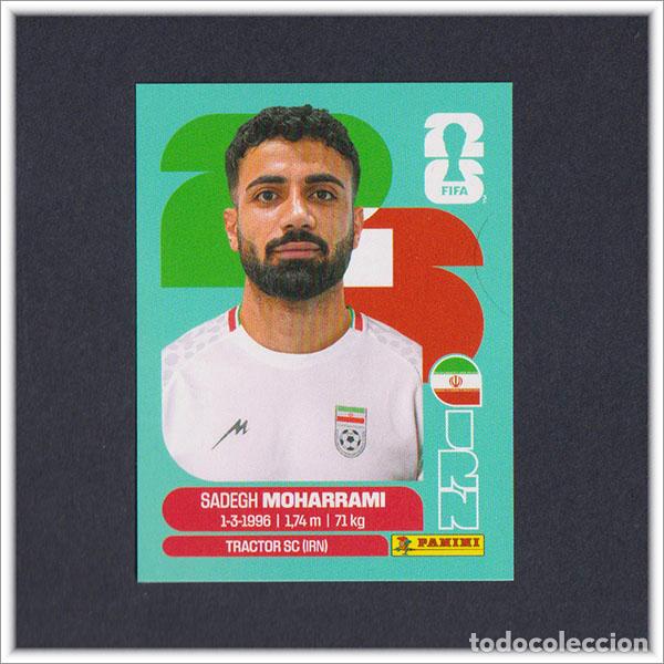 Cromos de Futebol: FIFA WORLD CUP 2026 26 MUNDIAL PANINI MOHARRAMI IRN 9 IRAN COLECCI&Oacute;N LIGA ALBUM STICKER