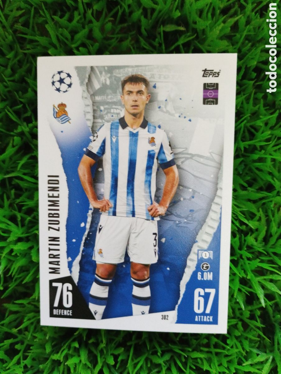 Cromos de Futebol: Zubimendi Real Sociedad Match Attax 23-24 # 302