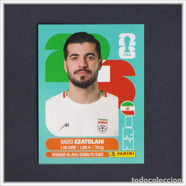 Cromos de Futebol: FIFA WORLD CUP 2026 26 MUNDIAL PANINI EZATOLAHI IRN 11 IRAN COLECCI&Oacute;N LIGA ALBUM STICKER