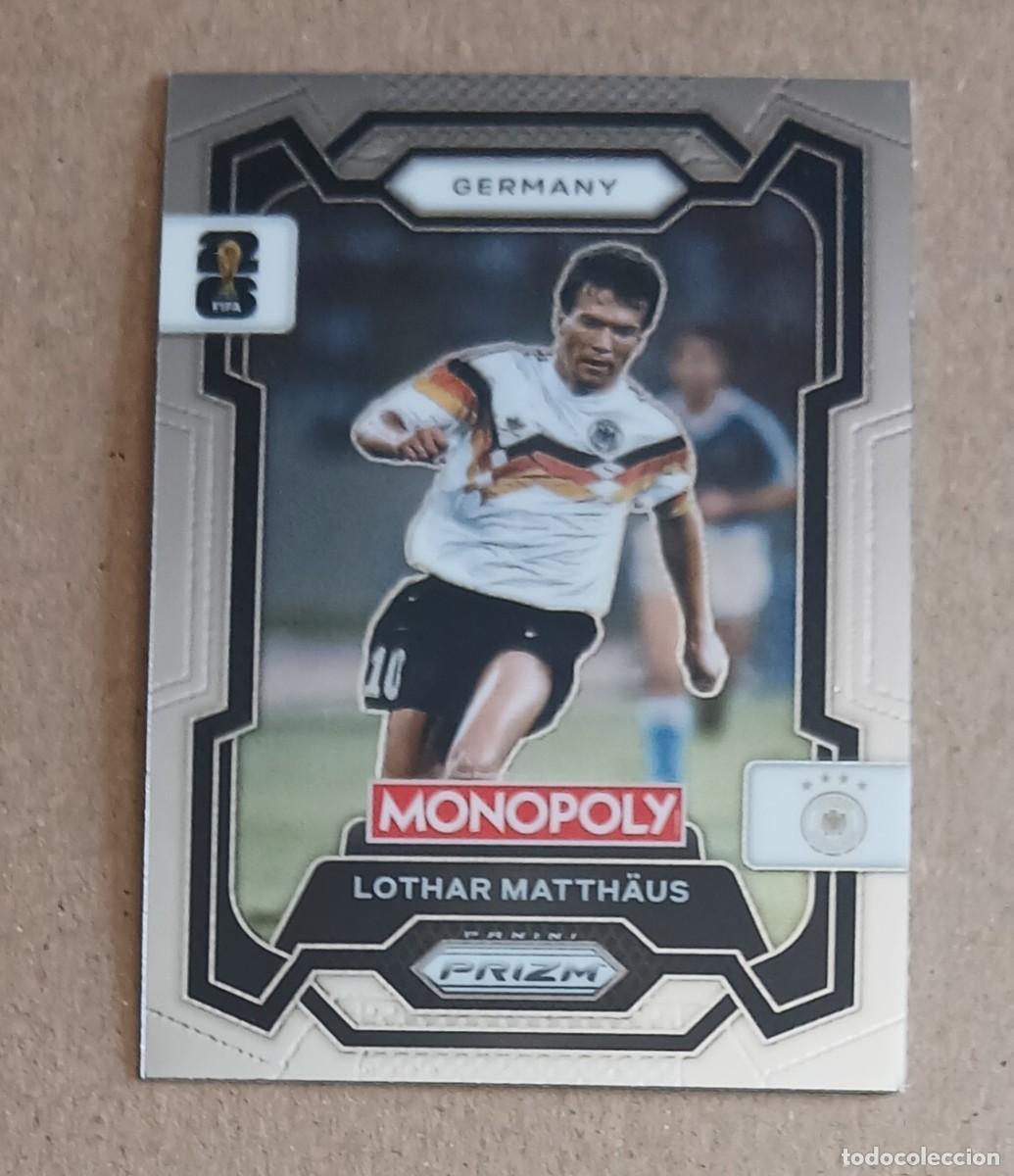 Cromos de f&uacute;tbol: CROMO n&ordm; 64 LOTHAR MATTH&Auml;US ALEMANIA MONOPOLY PRIZM FIFA WORLD CUP 2026. Nuevo.