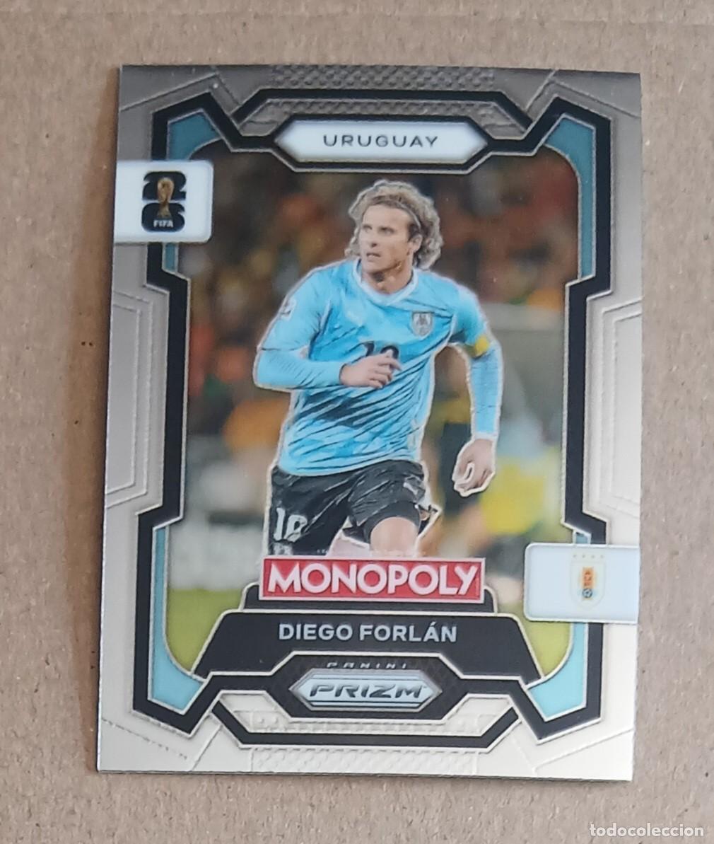 Cromos de f&uacute;tbol: CROMO n&ordm; 68 DIEGO FORL&Aacute;N URUGUAY MONOPOLY PRIZM FIFA WORLD CUP 2026. Nuevo.