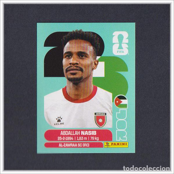 Cromos de F&uacute;tbol: FIFA WORLD CUP 2026 26 MUNDIAL PANINI NASIB JOR 6 JORDANIA COLECCI&Oacute;N LIGA ALBUM STICKER