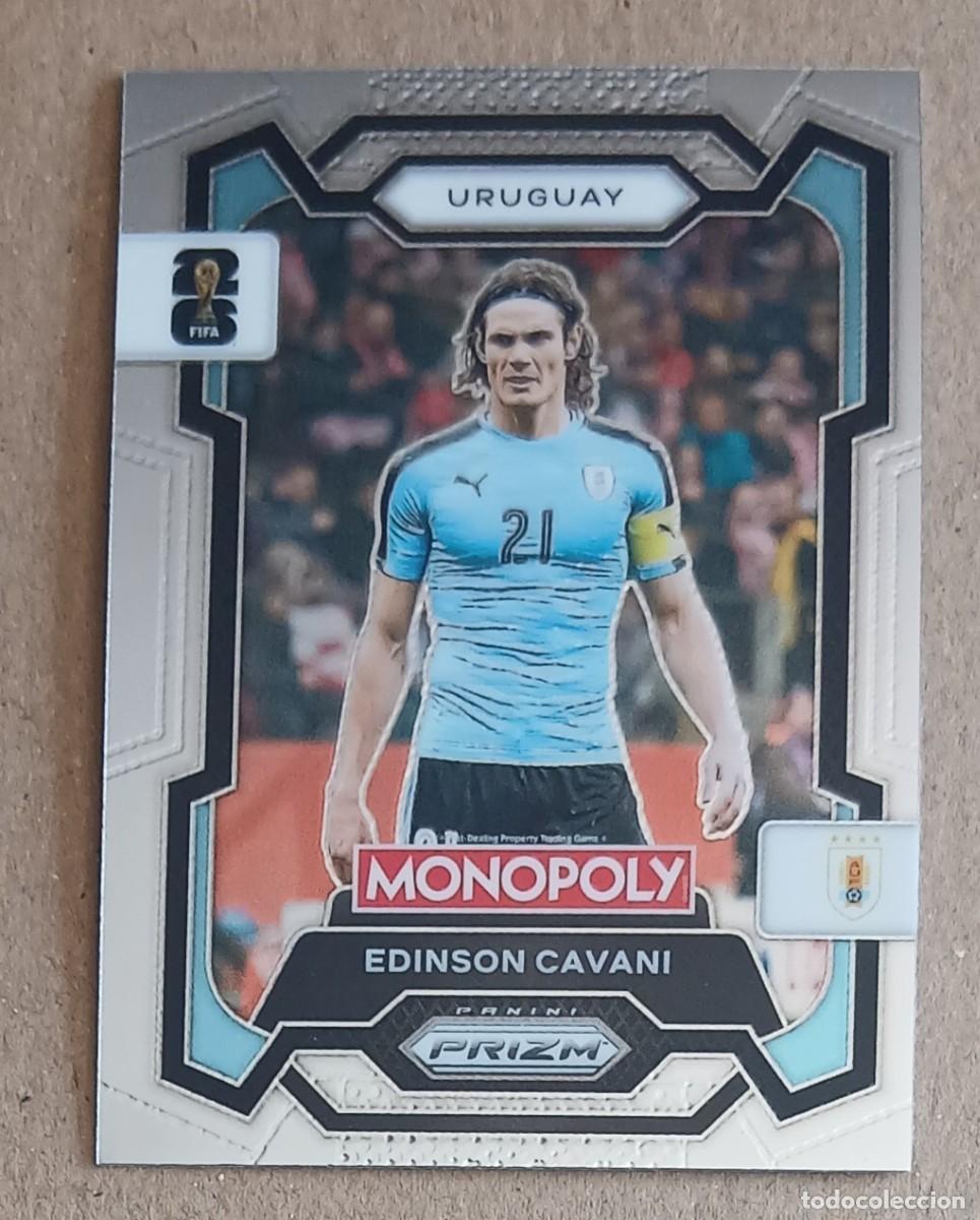 Cromos de F&uacute;tbol: CROMO n&ordm; 70 EDINSON CAVANI URUGUAY MONOPOLY PRIZM FIFA WORLD CUP 2026. Nuevo.