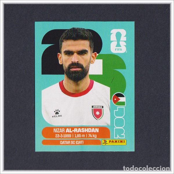 Cromos de F&uacute;tbol: FIFA WORLD CUP 2026 26 MUNDIAL PANINI AL-RASHDAN JOR 10 JORDANIA COLECCI&Oacute;N LIGA ALBUM STICKER