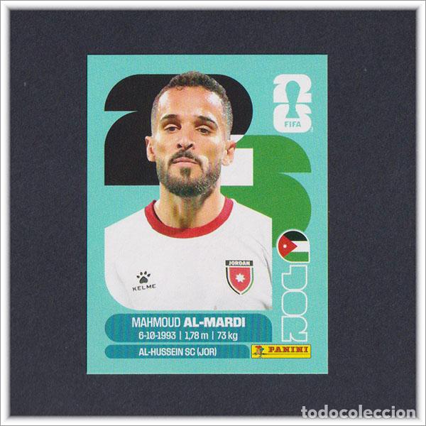 Cromos de F&uacute;tbol: FIFA WORLD CUP 2026 26 MUNDIAL PANINI AL-MARDI JOR 17 JORDANIA COLECCI&Oacute;N LIGA ALBUM STICKER