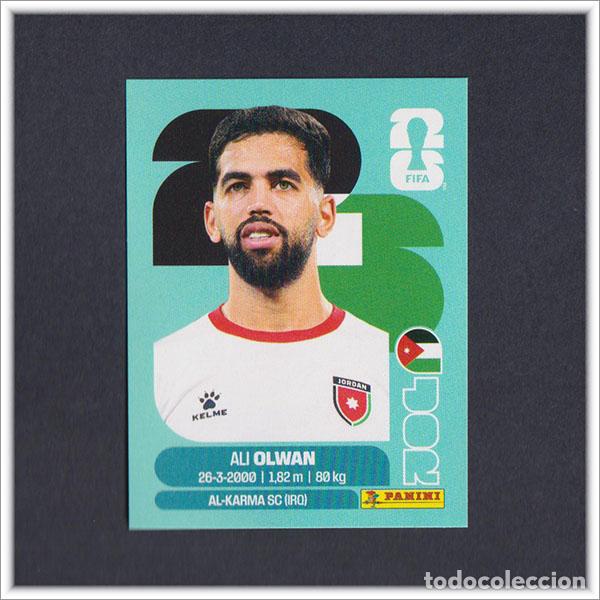 Cromos de F&uacute;tbol: FIFA WORLD CUP 2026 26 MUNDIAL PANINI OLWAN JOR 18 JORDANIA COLECCI&Oacute;N LIGA ALBUM STICKER