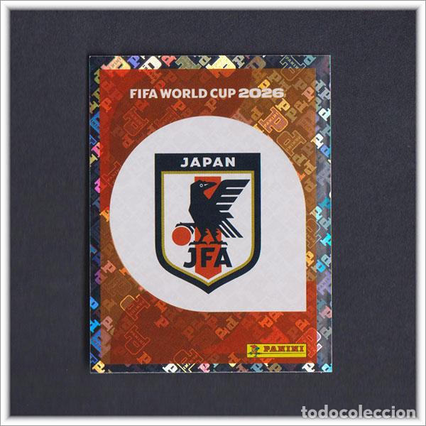 Cromos de F&uacute;tbol: FIFA WORLD CUP 2026 26 MUNDIAL PANINI ESCUDO JPN 1 JAP&Oacute;N COLECCI&Oacute;N LIGA ALBUM STICKER