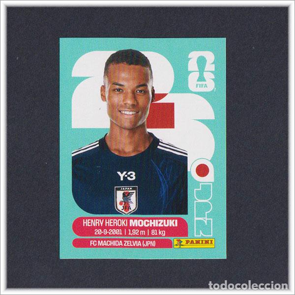 Cromos de F&uacute;tbol: FIFA WORLD CUP 2026 26 MUNDIAL PANINI MOCHIZUKI JPN 3 JAP&Oacute;N COLECCI&Oacute;N LIGA ALBUM STICKER