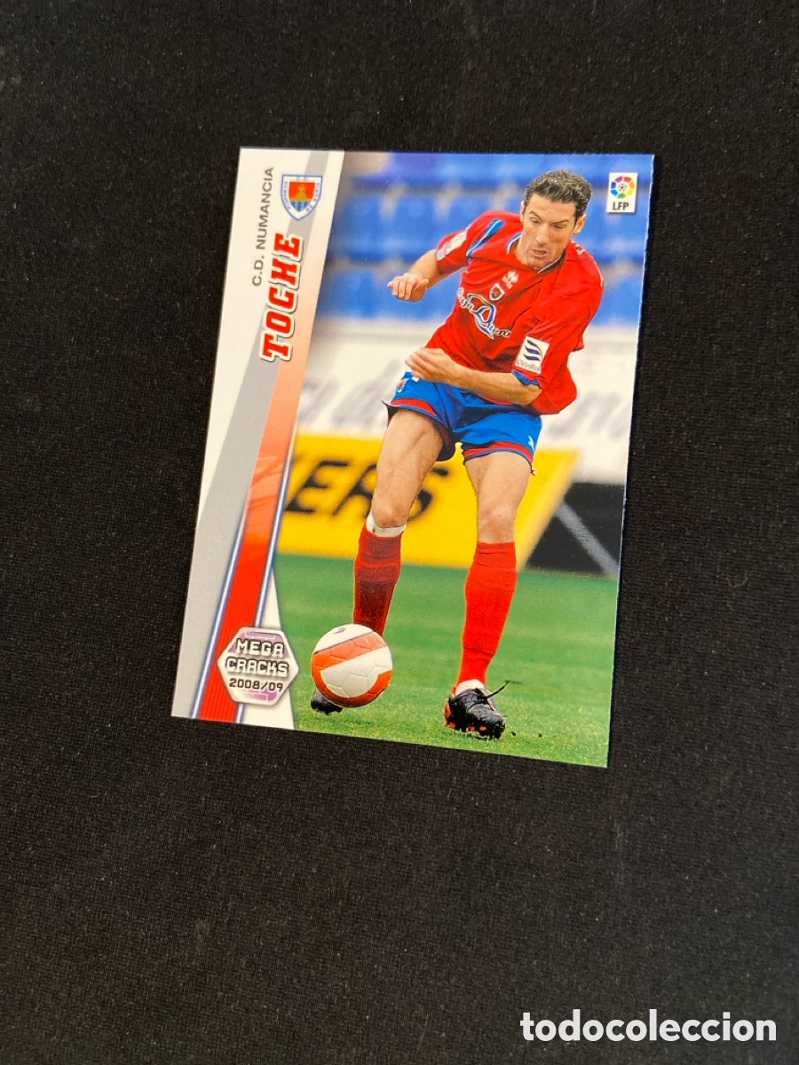 Figurine di Calcio: TOCHE 215 (NUMANCIA) PANINI MEGACRACKS 2008-2009 08 09 CROMO CARTA M-5