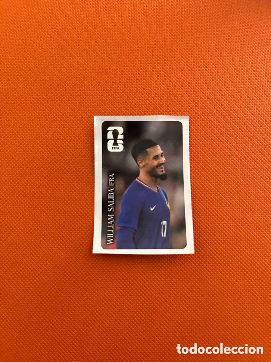 Cromos de F&uacute;tbol: WILLIAM SALIBA COCACOLA FRANCIA EDICION LIMITADA FIFA WORLD CUP 26 PANINI MUNDIAL 2026 SIN PEGAR