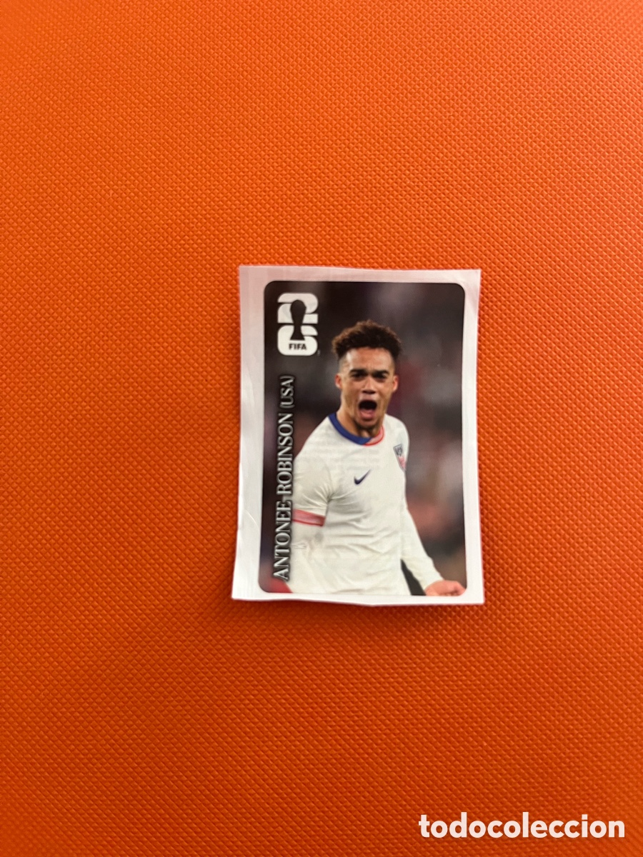 Cromos de F&uacute;tbol: ANTONEE ROBINSON COCACOLA USA EDICION LIMITADA FIFA WORLD CUP 26 PANINI MUNDIAL 2026 SIN PEGAR