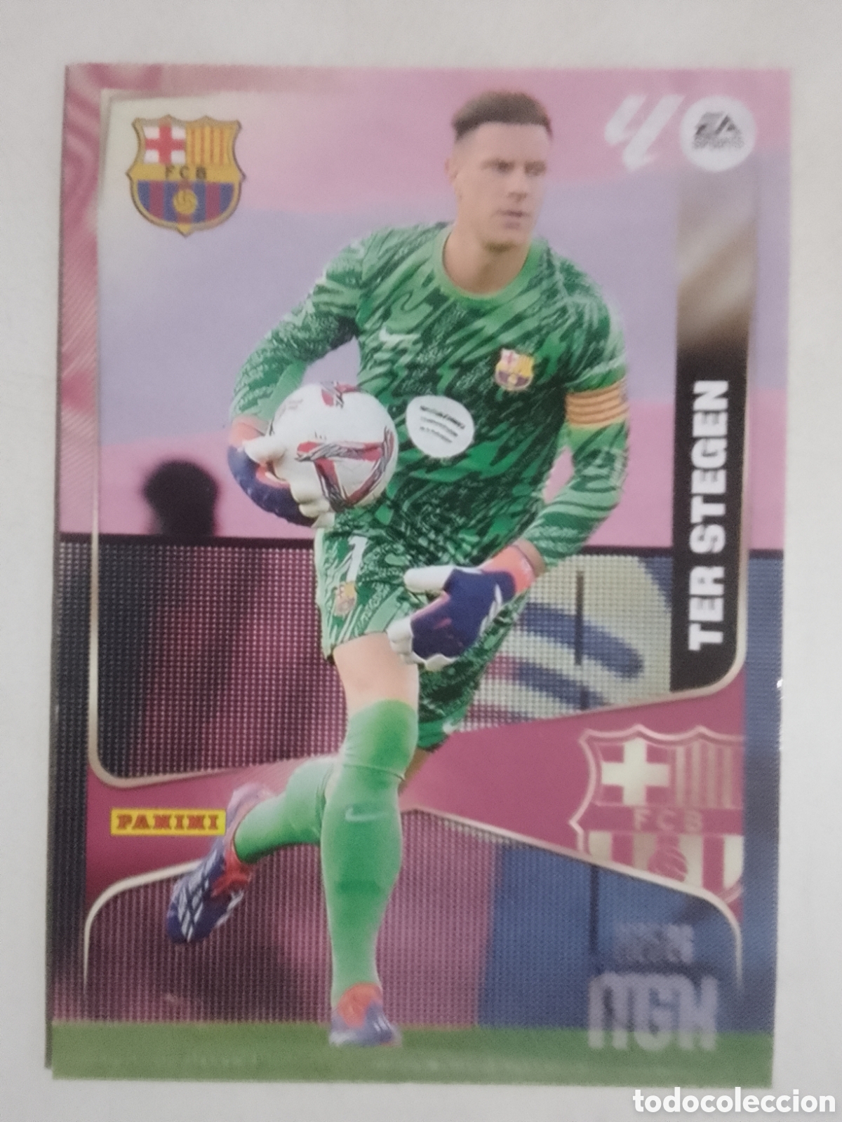 Cromos de F&uacute;tbol: Megacracks 2025/26 n&deg; 74 Ter Stegen &bull; Barcelona.
