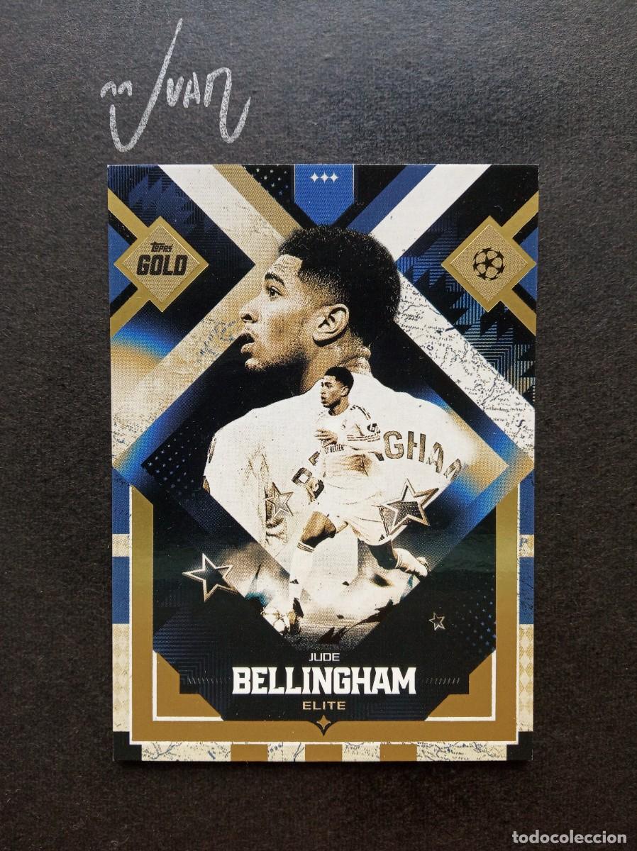 Cromos de F&uacute;tbol: ELITE BELLINGHAM REAL MADRID ⚽ TOPPS &reg; GOLD UCC UEFA CLUB COMPETITIONS 2025 2026 25 26 NUEVO