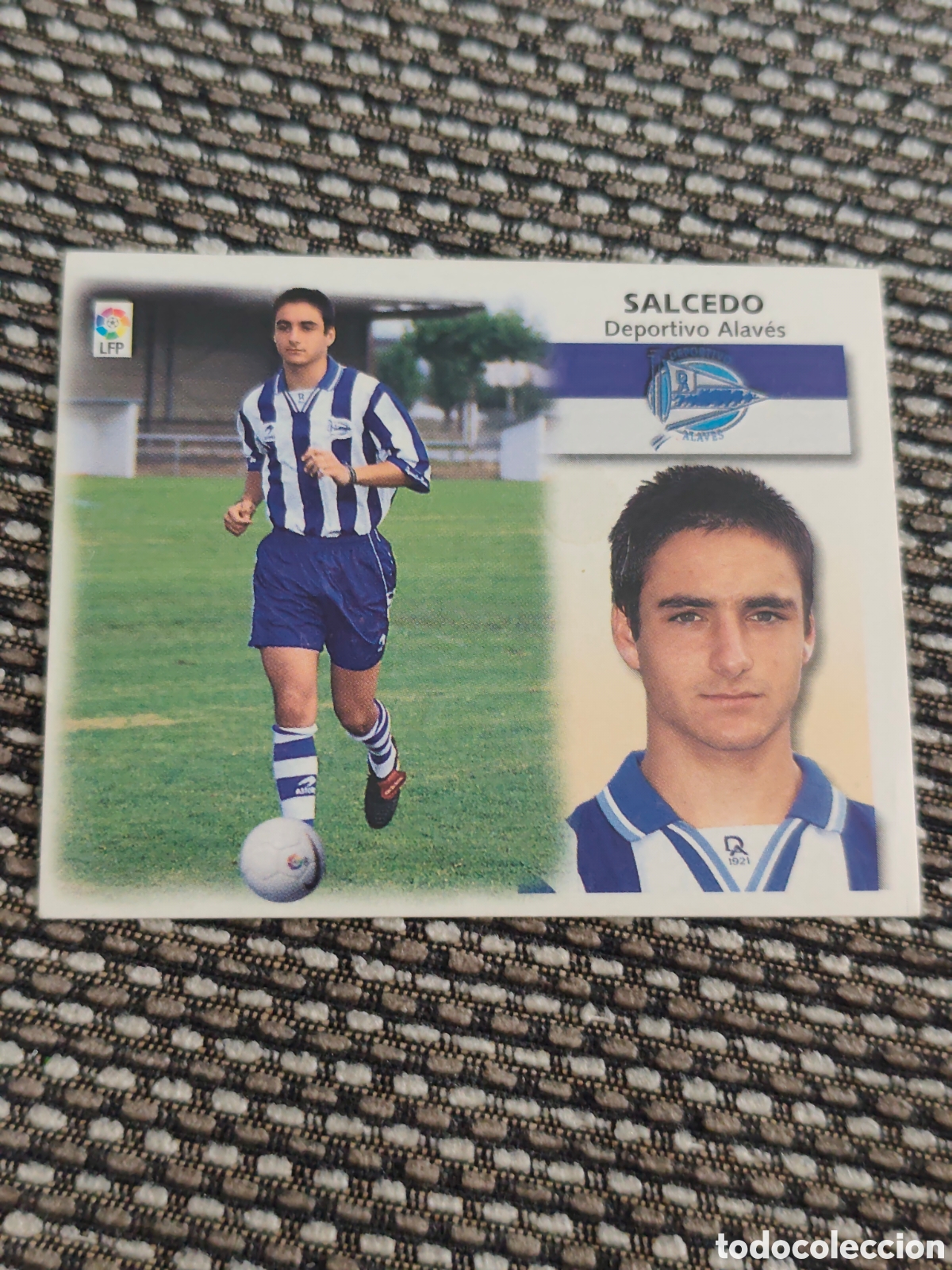 Cromos de F&uacute;tbol: BAJA SALCEDO ALAV&Eacute;S EDICIONES ESTE 1999 2000