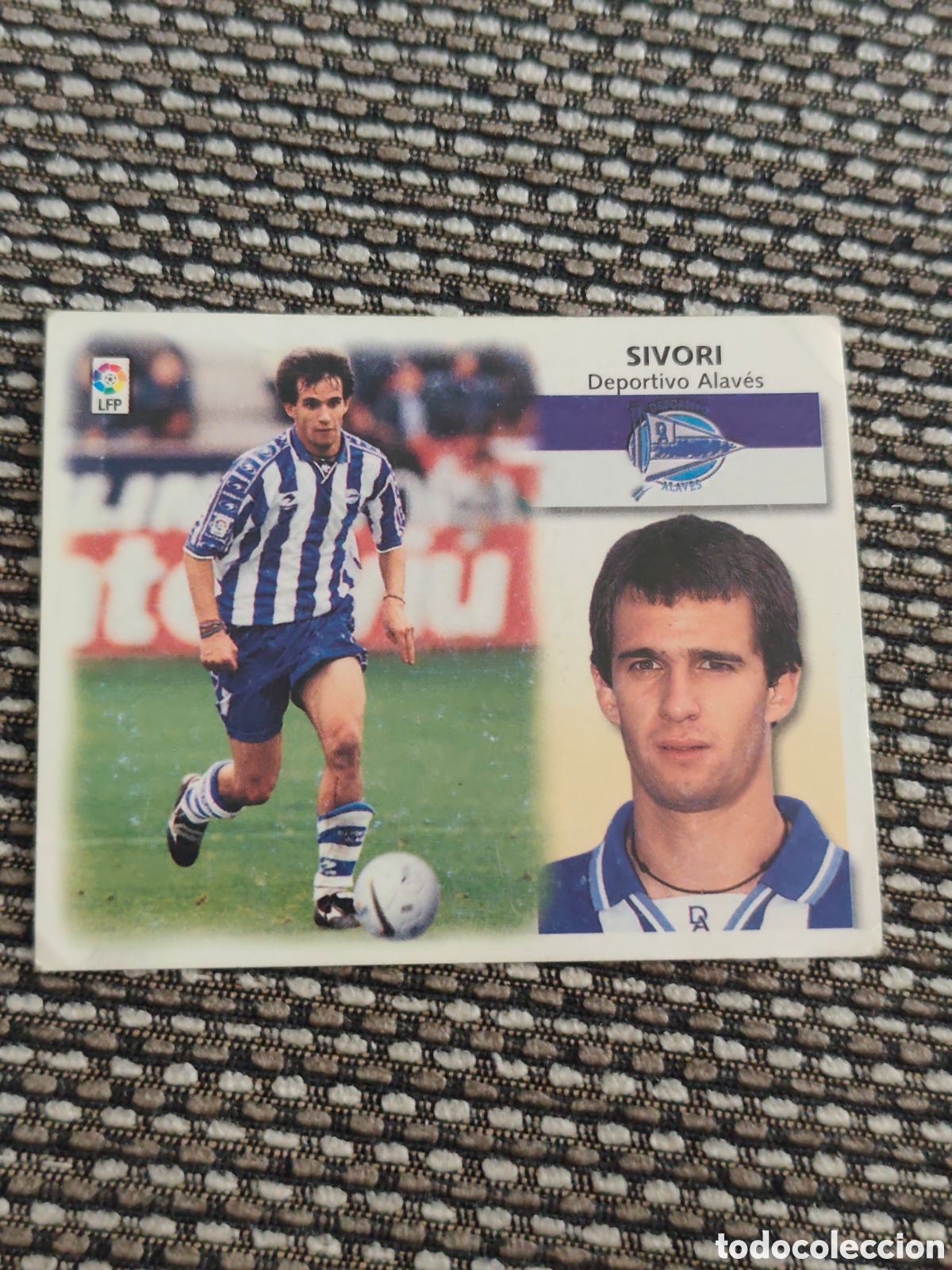 Fu&szlig;ball-Sticker: BAJA SIVORI ALAV&Eacute;S EDICIONES ESTE 1999 2000