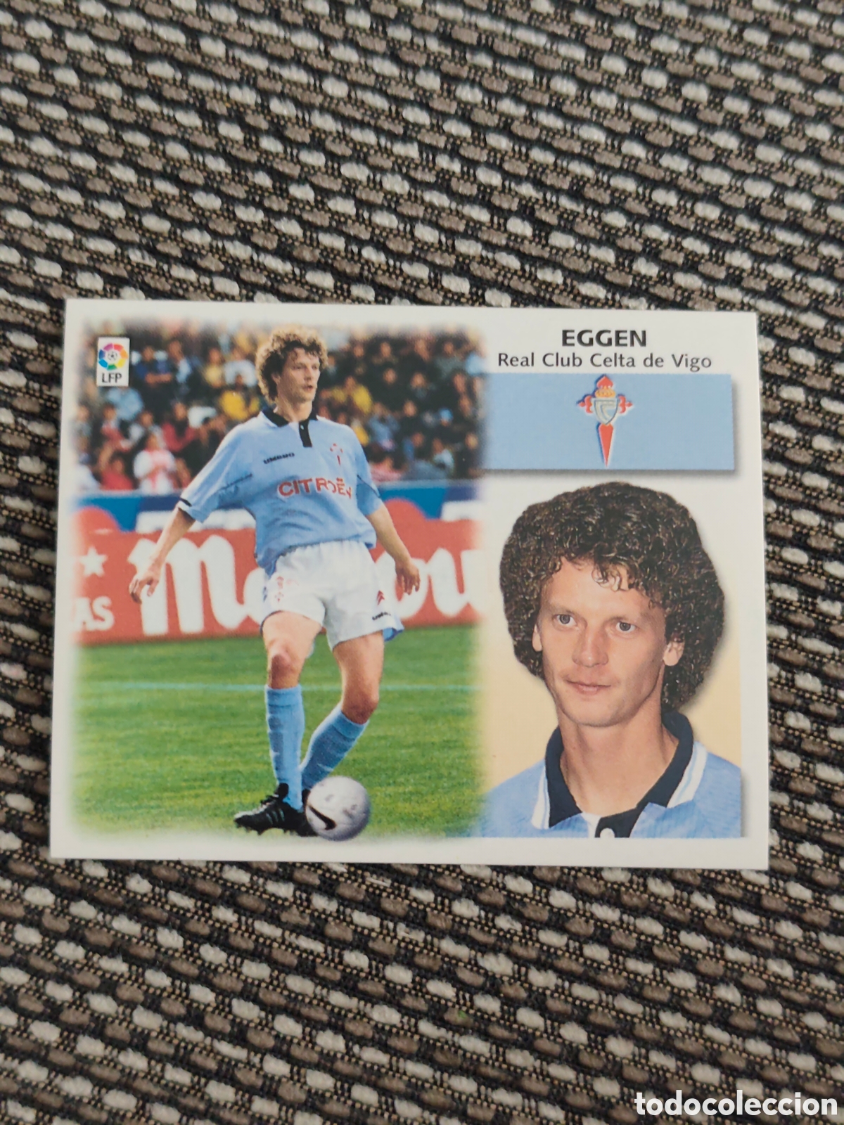 Cromos de F&uacute;tbol: BAJA EGGEN CELTA DE VIGO EDICIONES ESTE 1999 2000