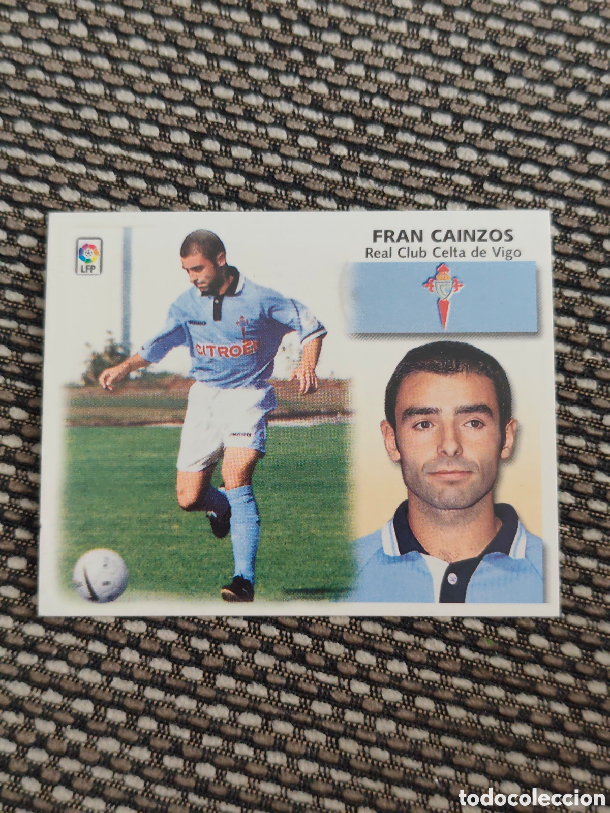 Cromos de F&uacute;tbol: BAJA FRAN CAINZOS CELTA DE VIGO EDICIONES ESTE 1999 2000