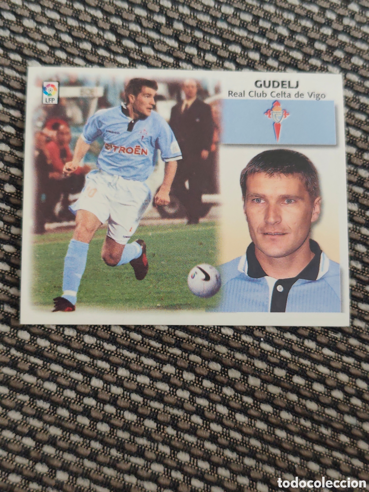 Cromos de F&uacute;tbol: BAJA GUDELJ CELTA DE VIGO EDICIONES ESTE 1999 2000